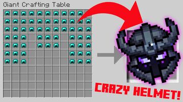 Minecraft, but ITEMS ARE GIANT! Minecraft Data Pack