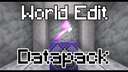 WORLD EDIT Datapack Minecraft Data Pack