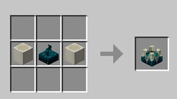 Craftable Sculk Shriekers Minecraft Data Pack