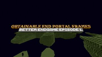 Obtainable End Portal Frame ┇ A Better Endgame Datapack Minecraft Data Pack