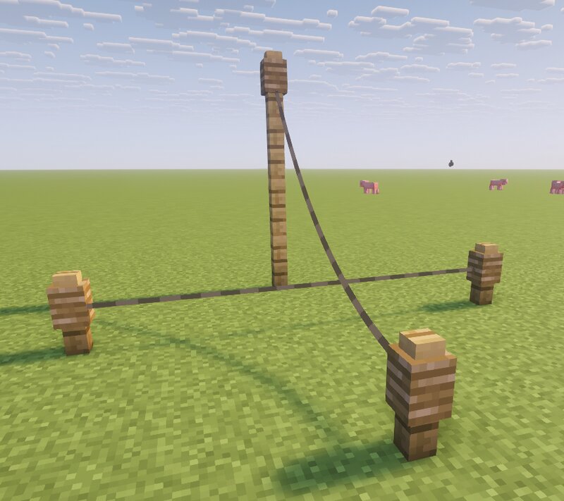 Leinen von Zaun zu Zaun Modification