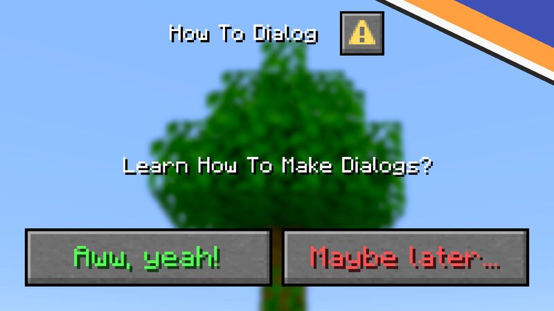 How To Dialog Example Datapack