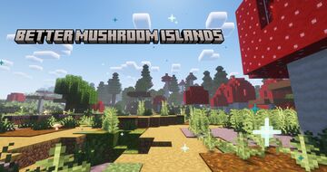 Better Mushroom Islands Minecraft Data Pack