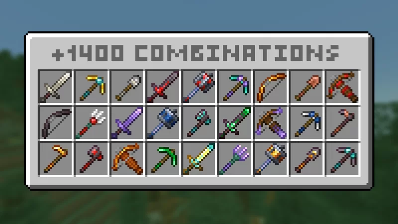 More than 1400 combinations