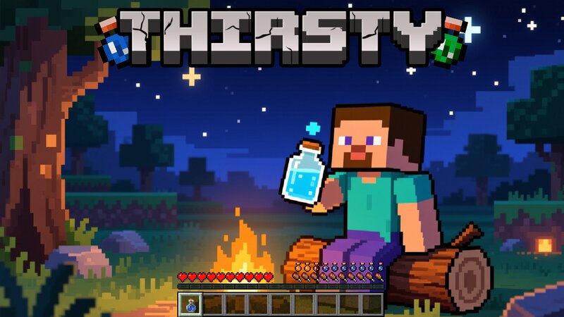Thirsty – Realistic Thirst Mechanic (v1.21.4+, Multiplayer)