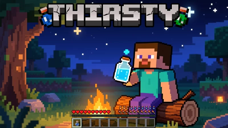 Thirsty – Realistic Thirst Mechanic (v1.21.4+, Multiplayer)