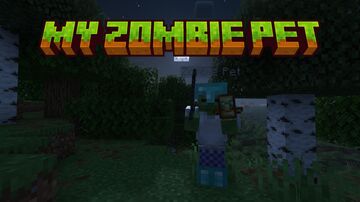 ⚔️ My Zombie Pet - Summon your own zombie pet to protect you! [1.21.6-1.21.8] Minecraft Data Pack