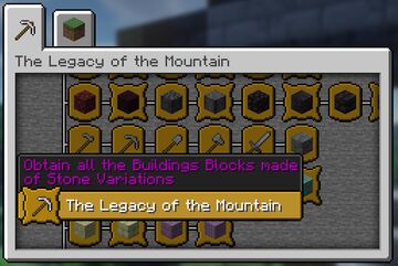 Stone Advancements 🪨 [1.20 to 1.21.8] Minecraft Data Pack