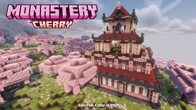 Cherry Grove Monastery 🌸 [1.20 to 1.21.8]