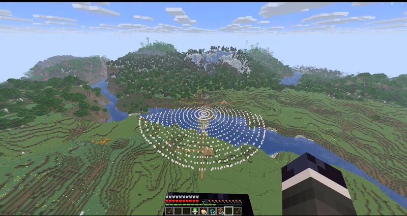 FIXED AND NOW WORKING! Orbital strike cannon for 1.21.8 (Not made by me!)