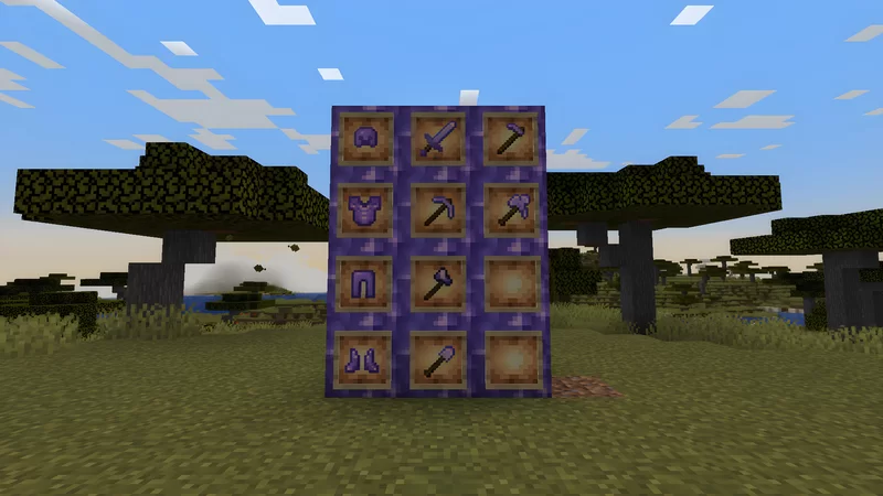 Amethyst Gear [1.21.5] – Full Toolset & Armor Minecraft Data Pack