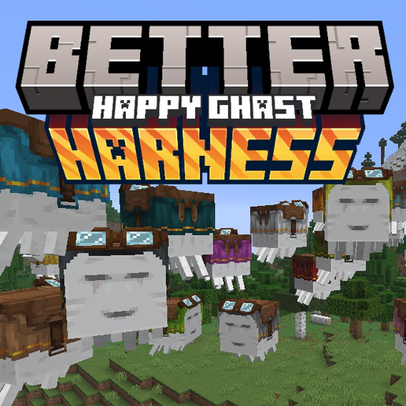 Better Happy Ghast Harness