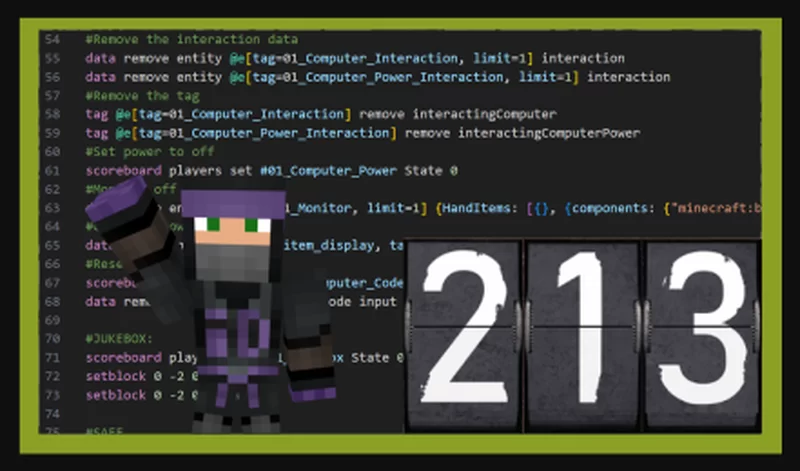 213: DP Sacrificial fire [Minecraft 1.21 Datapack Tutorials]