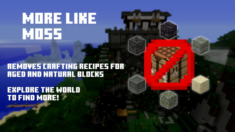 Building Blocks Rebalanced for Exploration - More Like Moss Minecraft ...