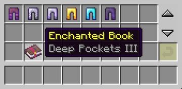 Deep Pockets Minecraft Data Pack