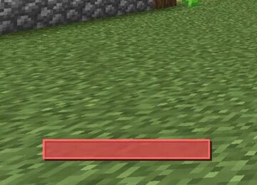 Health bar in SCP:Secret lab style Minecraft Data Pack