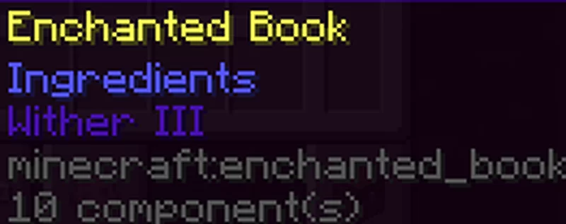 Wither [Custom Enchantment] 1.21.4 Minecraft Data Pack