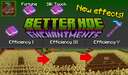 Better Hoe Enchantments Minecraft Data Pack