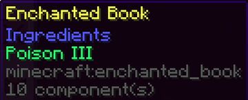 Poison [Custom Enchantment] 1.21.4 Minecraft Data Pack