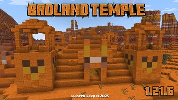 The Badland Temple 🏜️ [1.21.7] Minecraft Data Pack