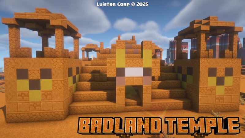 Badland Temple 🏜️ [1.20 to 1.21.8]