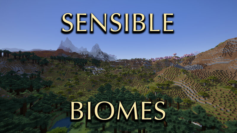 [1.21.8] Sensible Biomes - 72 new vanilla-style transitional biomes