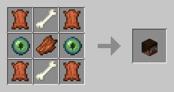 Craftable Player head Minecraft Data Pack