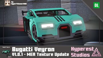 Bugatti Veyron | v1.0.1 MER Texture Update Minecraft Data Pack