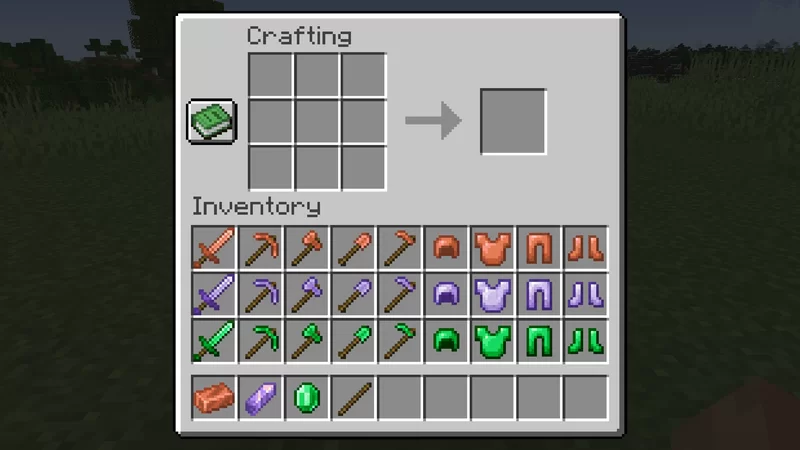 Copper, Amethyst, and Emerald Gear [CR] | 1.21.4 Minecraft Data Pack