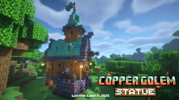 Copper Golem Statue ⚜️[1.20 to 1.21.8] Minecraft Data Pack