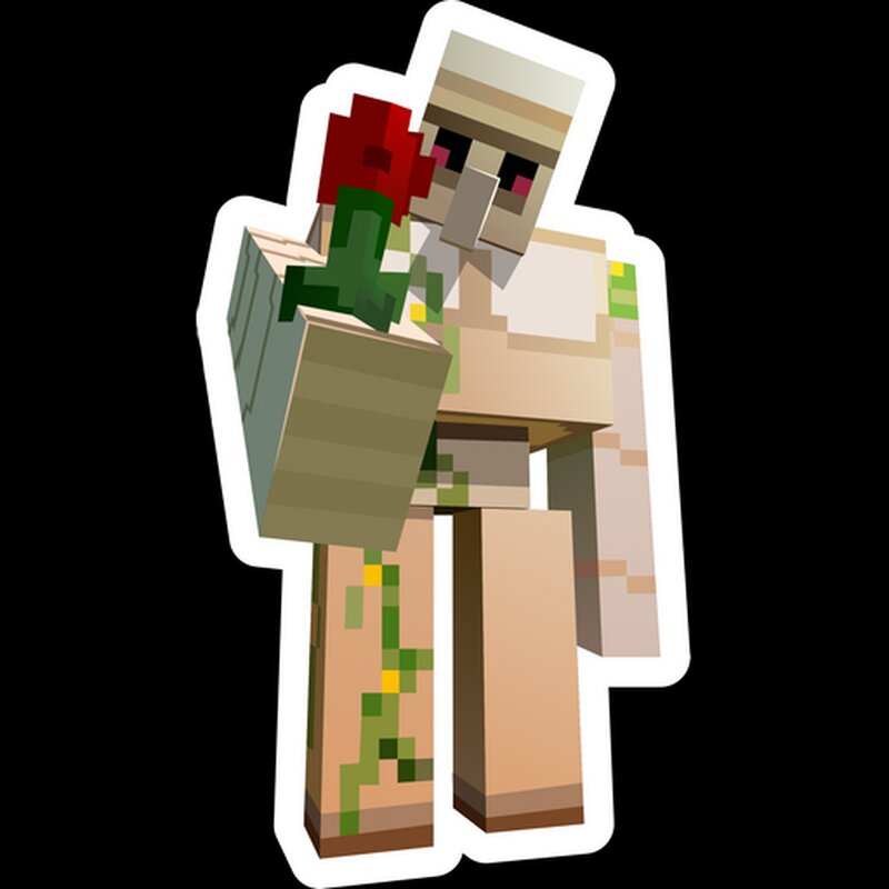 Stationary Iron Golem (Datapack)