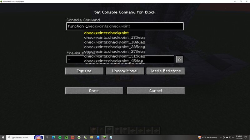 Checkpoints Datapack (1.21.1)