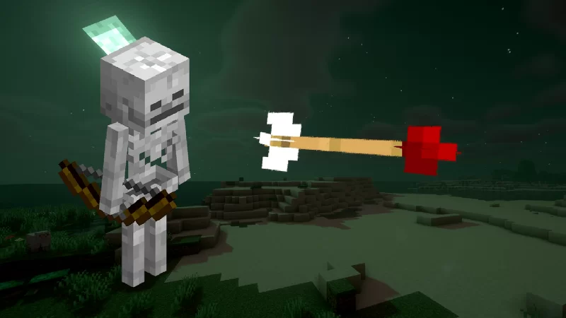 Skeletons Shoot Effect Arrows v3.0 Minecraft Data Pack