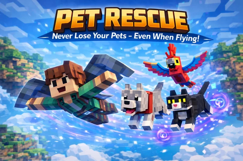 Pet Rescue. Never Lose Following Pets Even When Flying