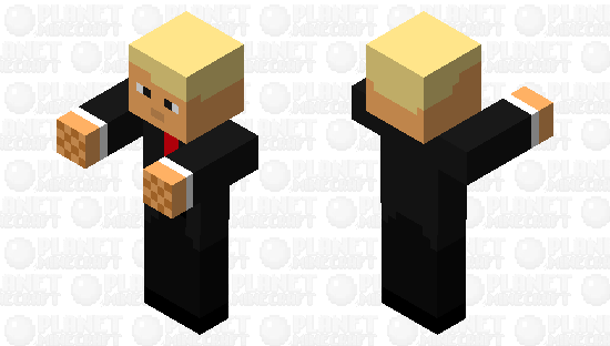 Trump Zombie Minecraft Skin