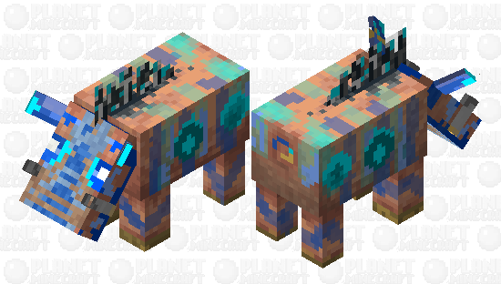 Tamed Hoglin Minecraft Skin