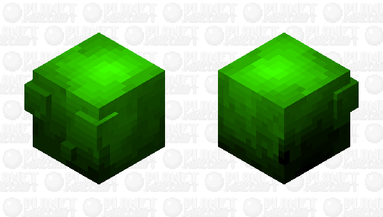 slime infested with mythical forest spirit  (HD edition and not for contest) Minecraft Skin