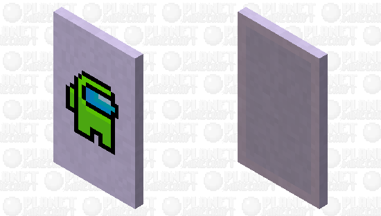 Green Among Us Minecraft Skin
