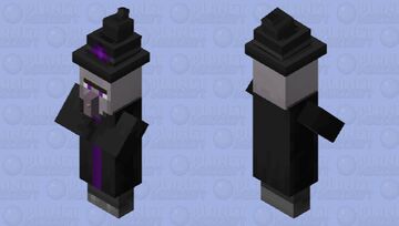 Ender Witch Minecraft Mob Skin