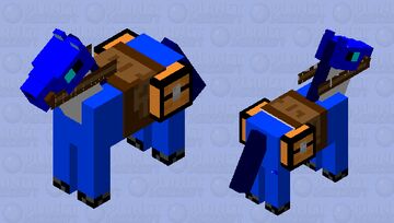 Riptide the horse Minecraft Mob Skin