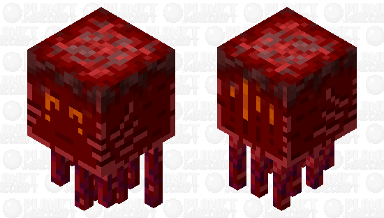 Crimson ghast Minecraft Skin