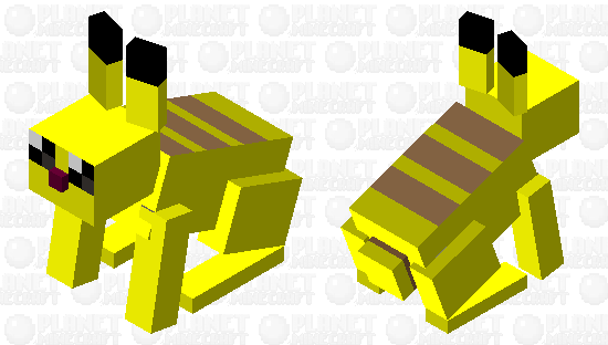 Pikachu Minecraft Mob Skin