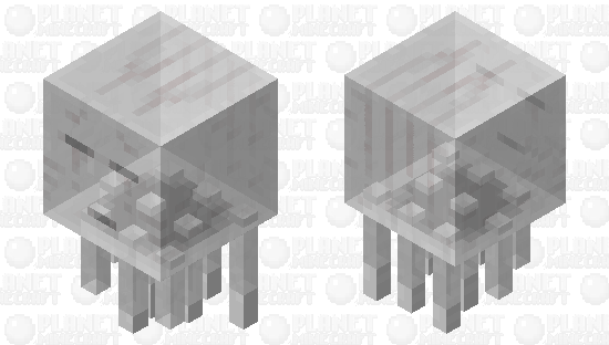 Ghast as it should be - Transparent Minecraft Skin