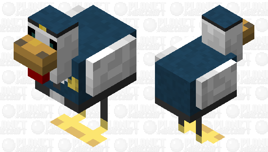 FBI chicken Minecraft Mob Skin
