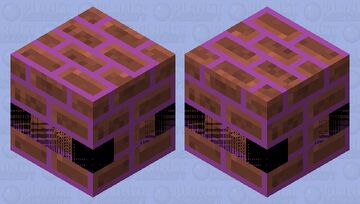 purple brick shulker Minecraft Mob Skin