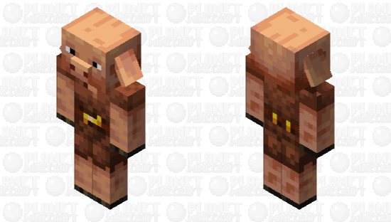 Piglin Improvement Piglin Minecraft Skin