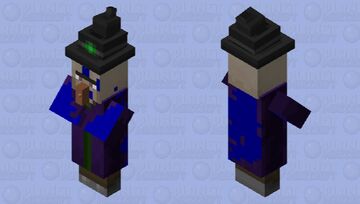 Im blue now Minecraft Mob Skin