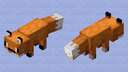 Derpy fox Minecraft Mob Skin