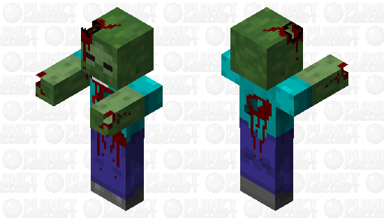 Death Zzombie Minecraft Mob Skin