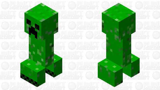 Better Creeper v2 Minecraft Skin